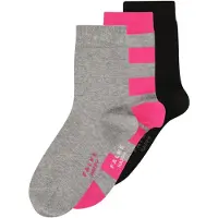 Falke Sokken grijs gemêleerd / lichtroze / zwart / wit