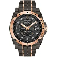 Bulova Precisionist herenhorloge Grijs 98D149