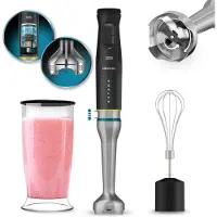 Cecotec 03973, staafmixer, 1500 W, zwart, roestvrij staal