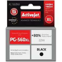 ActiveJet AC-560NX printerinkt voor Brother, vervanging voor Canon PG-560XL; Supreme; 22 ml; zwart