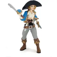 Papo Piratendame - H: 10 cm - - OneSize - Speelgoedfiguren