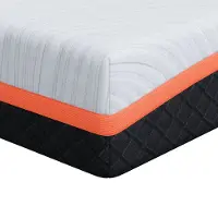 vidaXL Matras, wit en grijs, 80 x 160 cm, jacquardstof