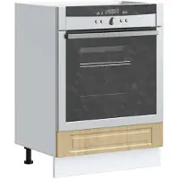 vidaXL Ovenkast "Porto" bewerkt hout sonoma eikenkleurig