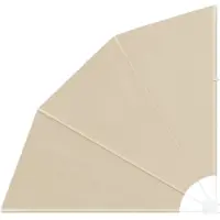 vidaXL Balkon Privacy Scherm 140 x 140 cm Polyester Beige