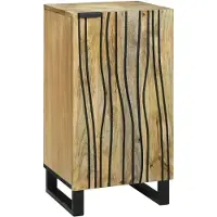 vidaXL Dressoir Bruin 40 x 33 x 75 cm massief mangohout