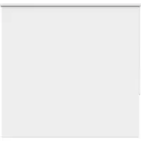 vidaXL Rolgordijn verduisterend 145x175 cm stofbreedte 141,6 cm wit