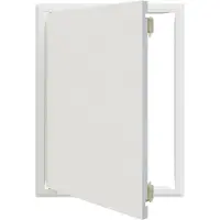 vidaXL Access Panel Wit 43,5 x 33 x 3 cm Staal