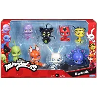 Miraculous - Miraculous - Set van 8 kwamis - Miraculous Mini Figure Collection - Set van 8 kwamis - Miraculous Ladybug Schattige kleine karakters figuren - Speelgoed voor kinderen 4+ - P50532