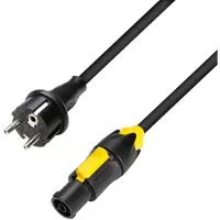 Adam hall EU to PowerCON True 1 Power Cable 5m