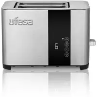 Ufesa Duo Deluxe 850w Broodrooster 2 Sleuven
