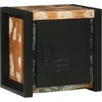 vidaXL Badkamerkast Bruin 40 x 30 x 40 cm Massief Gerecycleerd Hout