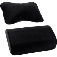 Noblechairs Kussenset nek- en lendensteun voor Epic, Icon, Hero gamestoel zwart/zwart