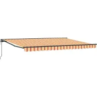 vidaXL Zonnescherm Frame Meerkleurig 450 × 300 cm
