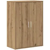 vidaXL Dressoir Artisan Eiken 60 x 31 x 84 cm Bewerkt hout