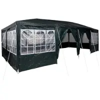 vidaXL Partytent Groen 800 x 400 x 266 cm Polyetheen