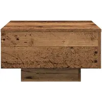 vidaXL Salontafel Oud Hout 55 x 55 x 31 cm