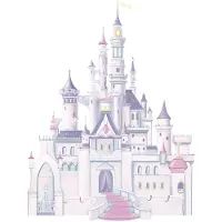 Disney muurstickers - Disney Princess Glitter