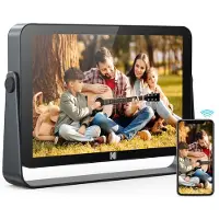 Kodak 10'' Wi-Fi 6 Digitale Fotolijst, Touchscreen Full HD 1200x1920, 32 GB, Diavoorstelling & Muziek, Automatische Weerfunctie, Delen via Wi-Fi 2.4G/5G – Zwart