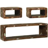 vidaXL Tv-meubelset 3 st Multikleur 100 x 30 x 32 cm