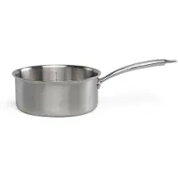 Livoo Brigade - 18 cm roestvrijstalen steelpan - LIVOO - MEP160 - Drievoudig roestvrij staal - Geschikt...