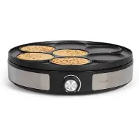Livoo Omkeerbare crêpemaker - LIVOO - DOP247 - 1500W - Omkeerbare plaat: 1 x Ø33 of 7 x Ø10 cm - Antiaa...