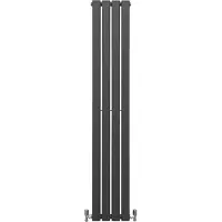 Monster Paneelradiator, antracietgrijs, 1600 mm x 280 mm