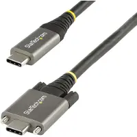 StarTech.com 1 meter Vergrendelbare USB-C Kabel met Zijschroef