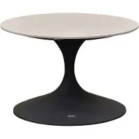 Suns Nova loungetafel 60xH40 cm rond sintered stone matt royal grey