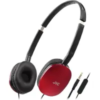 JVC HA-S160M - Vederlichte opvouwbare on-ear hoofdtelefoon - Rood