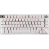 Corsair Frans Azerty Draadloos mechanisch Gaming toetsenbord K65 Plus Wireless Bluetooth Frosted White