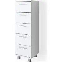 Vicco Ilias Badkamerkast – 30 x 95 cm Wit