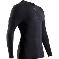 X-Bionic - Mightywool Shirt LS M Black voor Heren - Maat L - Zwart