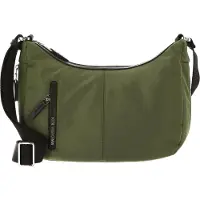 Mandarina Duck schoudertas Hunter Hobo Bag Military Green donkergroen