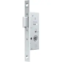 Assa Abloy N1502 Loopslot | DM45mm | Krukgat 8mm | Voorplaat RVS 20x185mm - 10777455