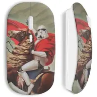 MANIACASE Draadloze Muis - - Napoleon Star Wars - Wit - USB Wifi - Compatibel met Mac en PC