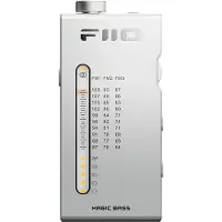Fiio RR11 - Draagbare Stereo Radio - Retro ontwerp - Zilver
