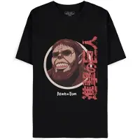 Difuzed Attack On Titan - Beast Titan Heren T-shirt - 2XL - Zwart