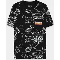 Difuzed Hunter X Hunter - All Over Print Heren T-shirt - S - Zwart