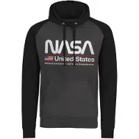 Generique NASA Hoodie/trui -2XL- Old Glory Grijs/Zwart