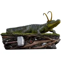 Marvel Loki Alligator Loki Art Scale Figure Groen