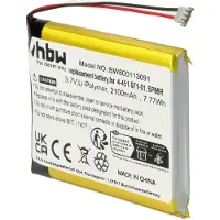 VHBW Vervangende accu SP86R voor PS Vita Slim