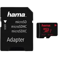 Hama microSDXC 128 GB UHS Snelheid C3 UHS-I 80MB/s + adapter/foto