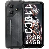 Oscal MARINE 2 Robuuste Smartphone - 12GB RAM - 64GB ROM - 11000mAh - Gemini AI - 6.56 Inch - IP68 Waterdicht - Dual SIM - Android 15 - NFC - Zwart