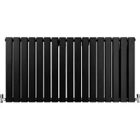 MonsterShop Design Radiator - Mat Zwart - 600 mm x 1190 mm