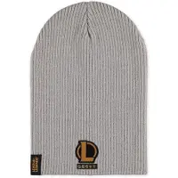 Difuzed League of Legends Beanie Muts Logo Patch Slouchy Grijs