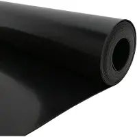 vidaXL Worteldoek Zwart 0,7 x 10 m Polyetheen
