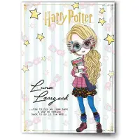 Ginza.se - Harry Potter - Luna Lovegood Verjaardagskaart - Vriendschapskaart - Felicitatiekaart met gratis pinbadge