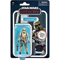 Hasbro Star Wars The Mandalorian Vintage Collection Carbonized Actiefiguur 2021, Shoretrooper, 10 cm