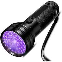 INF UV-zaklamp met 51 LED-kralen, 395 nm waterdicht