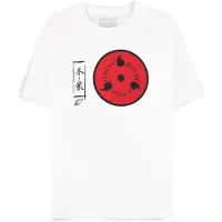 Difuzed Naruto - Sasuke Symbol Dames T-shirt - XL - Wit